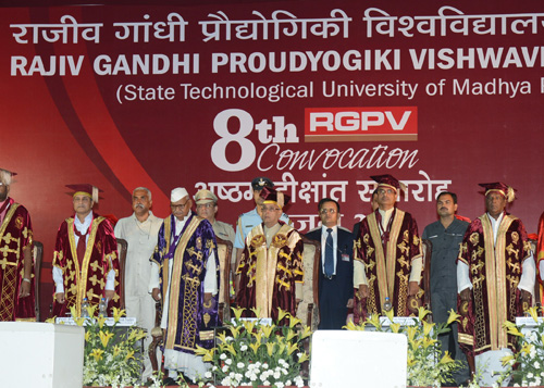 Convocation of Rajiv Gandhi Proudyogiki Vishwavidyalaya