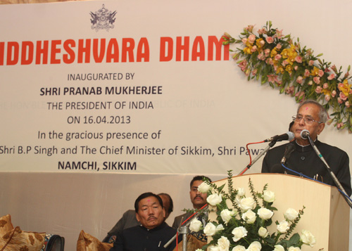 Stone of the Sikkim University Campus